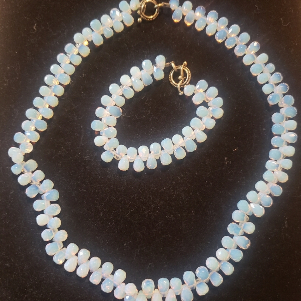 Vintage Swarovski  Crystal  necklace & bracelet